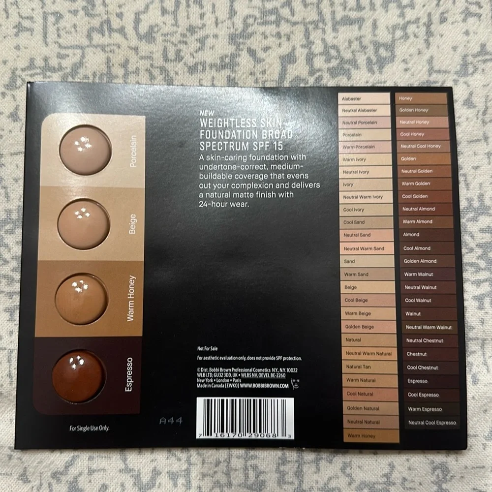3 for $10 Bobbi Brown foundation samples - Picture 1 of 2
